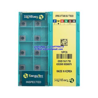 Original TaeguTec 07T308 TT8020 Carbide Insert | Cast Iron (10 PCS) SPMG DG SPMG 07T308 DG TT8020