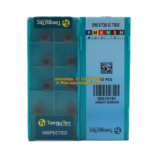 Original TaeguTec 090408 TT8020 Carbide Insert | Cast Iron (10 PCS) SPMG DG SPMG 090408 DG TT8020