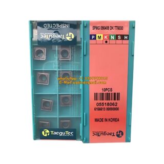 Original TaeguTec 090408 TT6030 Carbide Insert (10 PCS) SPMG DK SPMG 90408 DK TT6030