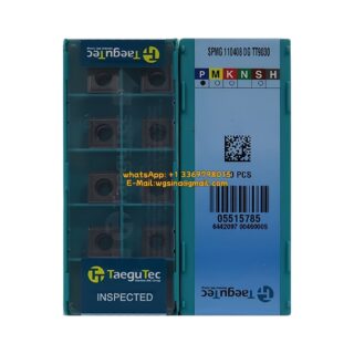 Original TaeguTec 110408 TT9030 Carbide Insert (10 PCS) SPMG DG SPMG 110408 DG TT9030