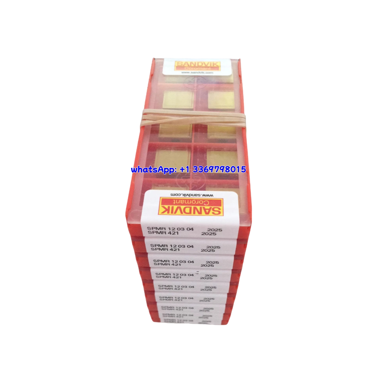 Sandvik SPMR120304 Carbide Turning Insert - Square | Steel & More