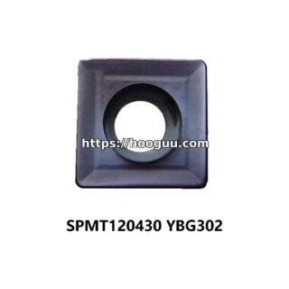 Original ZCC-CT SPMT120430 YBG302 Carbide Insert - Square | Steel, Stainless Steel (10 PCS)