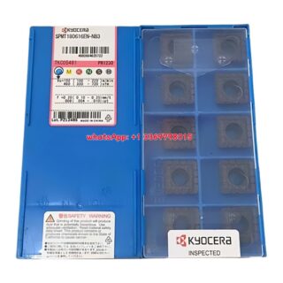 Original Kyocera SPMT180616EN-NB4P PR1230 Carbide Milling Insert - Square (10 PCS)