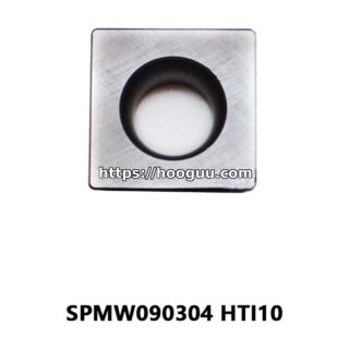 Original Mitsubishi SPMW090304 Carbide Milling Insert - Square | Steel & More (10 PCS) HTI10 SPMW090304 HTI10