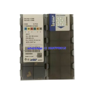 Original Iscar IC808 IC808 Carbide Turning Insert | Steel, Stainless Steel (10 PCS) TAG N2J TAG N2J IC808