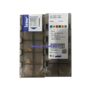 Original Iscar IC808 IC808 Carbide Turning Insert | Steel, Stainless Steel (10 PCS) TAG N3MF TAG N3MF IC808