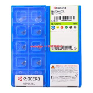 Original Kyocera TBGT090204L Carbide Turning Insert - Triangle (10 PCS) TN60 TBGT090204L TN60