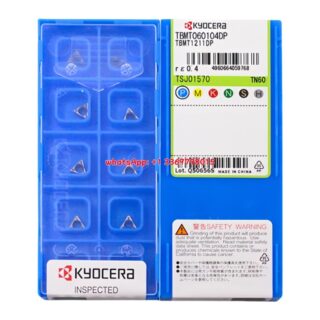 Original Kyocera TBMT060104-DP Carbide Insert - Triangle (10 PCS) TN60 TBMT060104-DP TN60