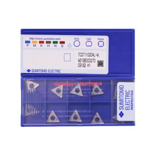 Original Sumitomo TCGT110204L-W Carbide Insert - Triangle (10 PCS) TCGT110204L-W H1