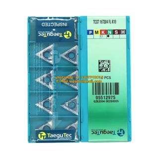 Original TaeguTec 16T304 Carbide Insert (10 PCS) TCGT FL K10 TCGT 16T304 FL K10