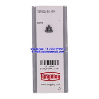 Original Tungaloy TCMT090202-24-NS530 NS530 Carbide Insert - Triangle (10 PCS)