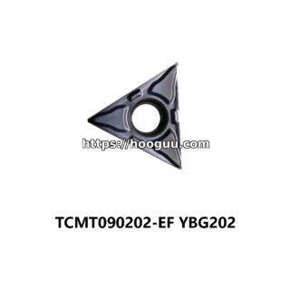 Original ZCC-CT TCMT090202-EF YBG202 Carbide Turning Insert - Triangle | Steel, Cast Iron, Carbon Steel (10 PCS)