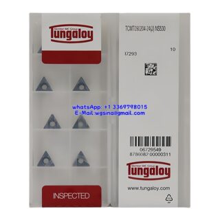 Original Tungaloy TCMT090204-24 NS530 Carbide Insert - Triangle (10 PCS)