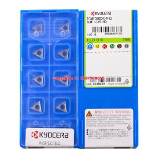 Original Kyocera TCMT090204-HQ Carbide Insert - Triangle (10 PCS) TN60 TCMT090204-HQ TN60