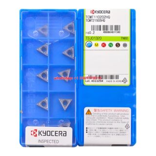 Original Kyocera TCMT110202-HQ Carbide Insert - Triangle (10 PCS) TN60 TCMT110202-HQ TN60