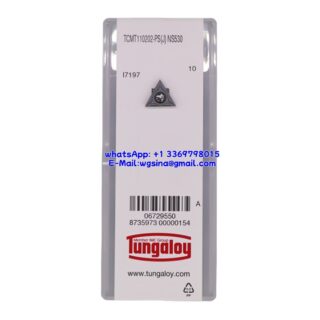 Original Tungaloy TCMT110202-PS-NS530 NS530 Carbide Insert - Triangle (10 PCS)