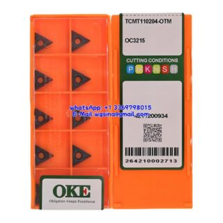 Original OKE TCMT110204-OTM OC3215 Carbide Insert - Triangle (10 PCS)