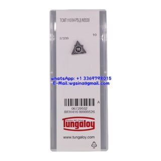 Original Tungaloy TCMT110204-PS-NS530 NS530 Carbide Insert - Triangle (10 PCS)