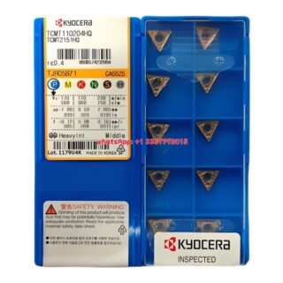Original Kyocera TCMT110204HQ CA5525 Carbide Insert - Triangle | Steel (10 PCS)