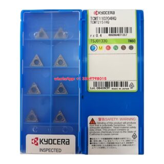 Original Kyocera TCMT110204HQ Carbide Insert - Triangle (10 PCS) TN60 TCMT110204HQ TN60