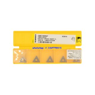 Original Kennametal TCMT110204LF KC5010 Carbide Insert - Triangle | Steel (10 PCS)