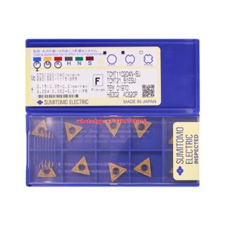 Original Sumitomo TCMT16T308N-SU AC820P Carbide Turning Insert - Triangle | Steel (10 PCS)