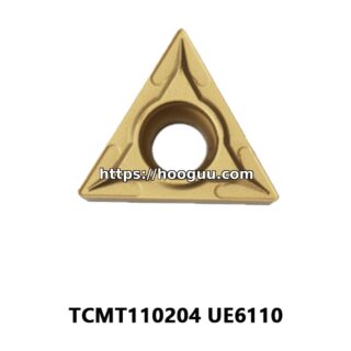 Original Mitsubishi TCMT110204 UE6110 Carbide Turning Insert - Triangle | Steel & More (10 PCS)