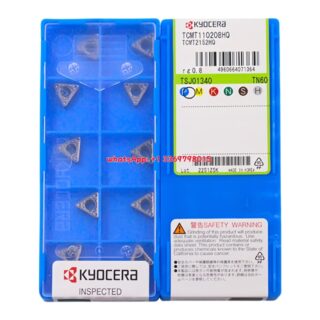 Original Kyocera TCMT110208-HQ TN620 Carbide Turning Insert - Triangle | Steel (10 PCS)