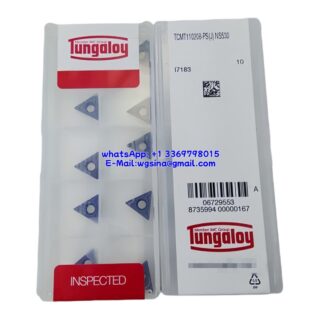Original Tungaloy TCMT110208-PS NS530 Carbide Insert - Triangle (10 PCS)