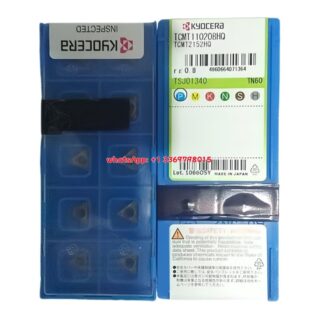 Original Kyocera TCMT110208HQ Carbide Insert - Triangle (10 PCS) TN60 TCMT110208HQ TN60
