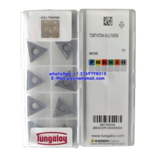 Original Tungaloy TCMT16T304-24 NS530 Carbide Insert - Triangle (10 PCS) TCMT16T304-24(J) NS530