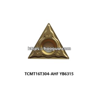 Original ZCC-CT TCMT16T304-AHF YB6315 Carbide Turning Insert - Triangle | Steel, Stainless Steel (10 PCS)