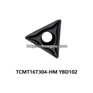 Original ZCC-CT TCMT16T304-HM YBD102 Carbide Turning Insert - Triangle | Steel (10 PCS)