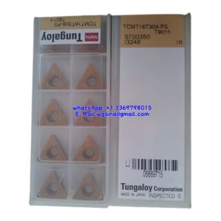 Original Tungaloy TCMT16T304-PS T9015 Carbide Insert - Triangle (10 PCS)