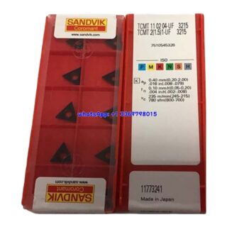 Original Sandvik 04-MM Carbide Turning Insert TCMT 09 02 1025 TCMT 09 02 04-MM 1025