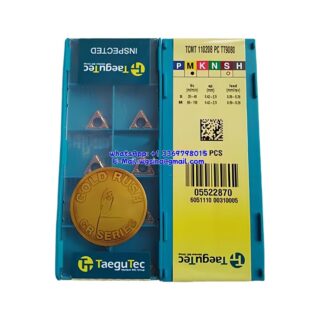 Original TaeguTec 110208 TT9080 Carbide Insert | Stainless Steel & More (10 PCS) TCMT TCMT 110208 PC TT9080
