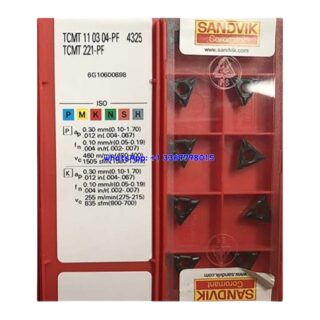 Original Sandvik 04-PF Carbide Turning Insert TCMT 11 03 4325 TCMT 11 03 04-PF 4325