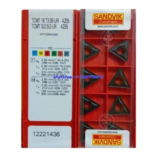 Original Sandvik 08-UR Carbide Turning Insert TCMT 16 T3 4235 TCMT 16 T3 08-UR 4235