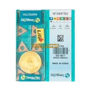 Original TaeguTec 16T304 TT8125 Carbide Insert | Steel (10 PCS) TCMT MT TCMT 16T304 MT TT8125