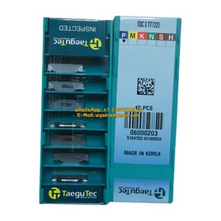 Original TaeguTec TT7220 Carbide Insert - Triangle (10 PCS) TDC TDC 3 TT7220