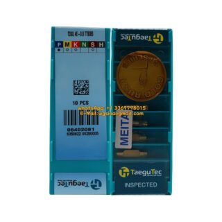 Original TaeguTec TDXU4E-0.8-TT9080 TT9080 Carbide Insert - Triangle | Stainless Steel & More (10 PCS)