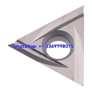 Original Mitsubishi TEGX160302R Carbide Insert - Triangle | Aluminum & More (10 PCS) TEGX160302R HTI10