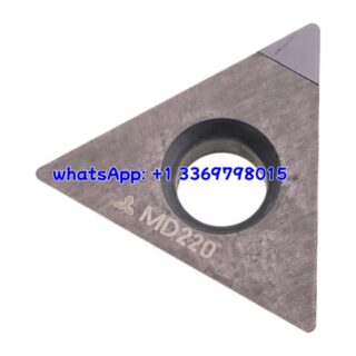 Original Mitsubishi TEGX160304 MD220 Carbide Insert - Triangle | Steel, Cast Iron, Aluminum (10 PCS)