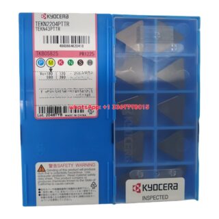 Original Kyocera TEKN2204PTTR PR1225 Carbide Insert - Triangle | Heat-Resistant Alloys (10 PCS)