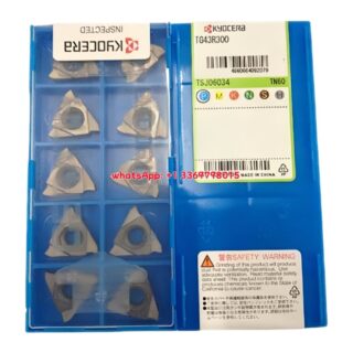 Original Kyocera TG43R300 Carbide Insert - Triangle (10 PCS) TN60 TG43R300 TN60