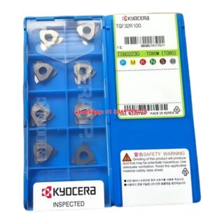 Original Kyocera TGF32R100 Carbide Insert - Triangle (10 PCS) TC40N TGF32R100 TC40N