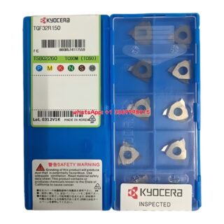 Original Kyocera TGF32R175 Carbide Insert - Triangle (10 PCS) TC60M TGF32R175 TC60M