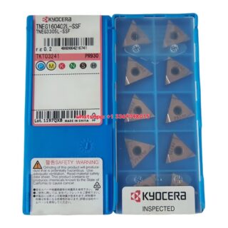 Original Kyocera TNEG160402L-SSF PR930 Carbide Insert - Triangle (10 PCS)