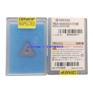 Original Kyocera TNGA160404S01730MET Carbide Insert - Triangle (10 PCS) KBN25M TNGA160404S01730MET KBN25M