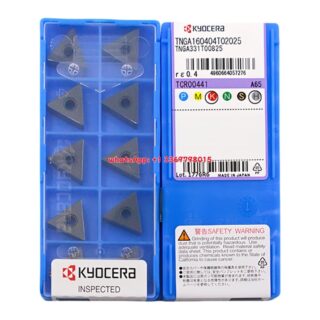 Original Kyocera TNGA160404T02025 Carbide Insert - Triangle (10 PCS) A65 TNGA160404T02025 A65